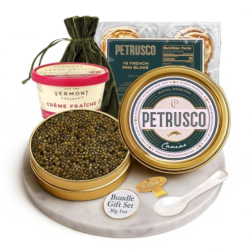 PETRUSCO Royal Ossetra 30g Caviar Gift Set