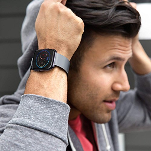 Image of AK Sports Bands Compatible for Fitbit Versa /Versa 2 /Versa SE, Soft Multi-Colors Wristbands for Fitbit Versa Lite Smart Watch Women Men