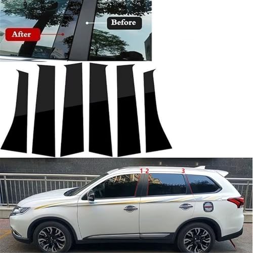 Cubiertas de columnas de ventanas para Mitsubishi Outlander 2013-2021 2