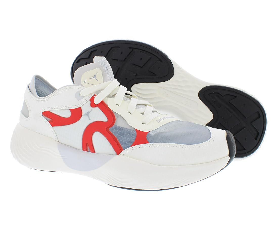 adidas Unisex Break Start Sneaker, White/Black/Collegiate Red, 9 US Men