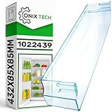 Türablagen für Kühlschränke 432 х 85 x 85 mm mit dem Originalcode 1022439 1033020 für Amica - Garantie 5 Jahre - ONIX TECH