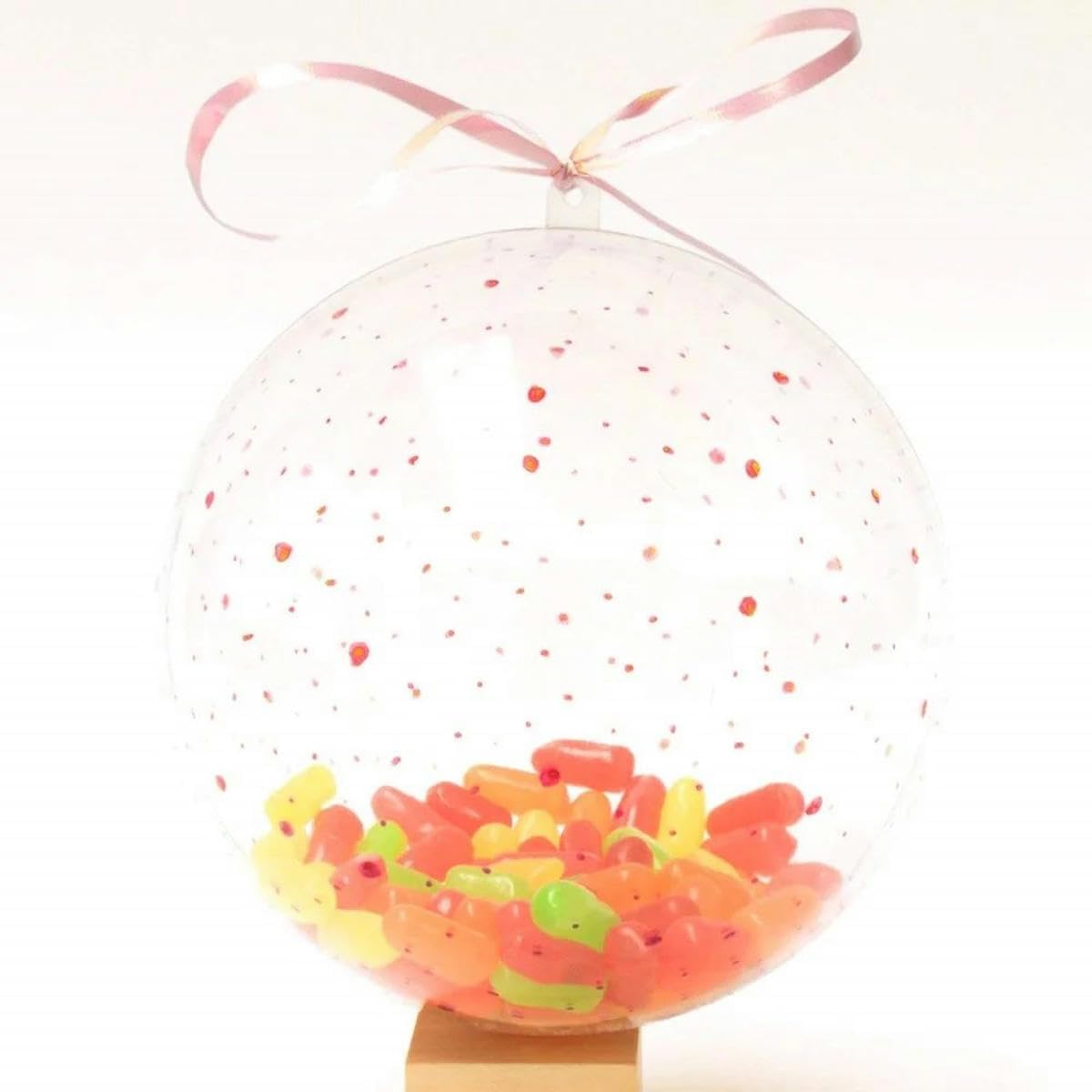 Adornos navideños para el hogar, Bolas Transparentes, Adornos Colgantes para Bodas, Fiestas, Bolas de Navidad, Adornos, 10 Unidades, 12 cm
