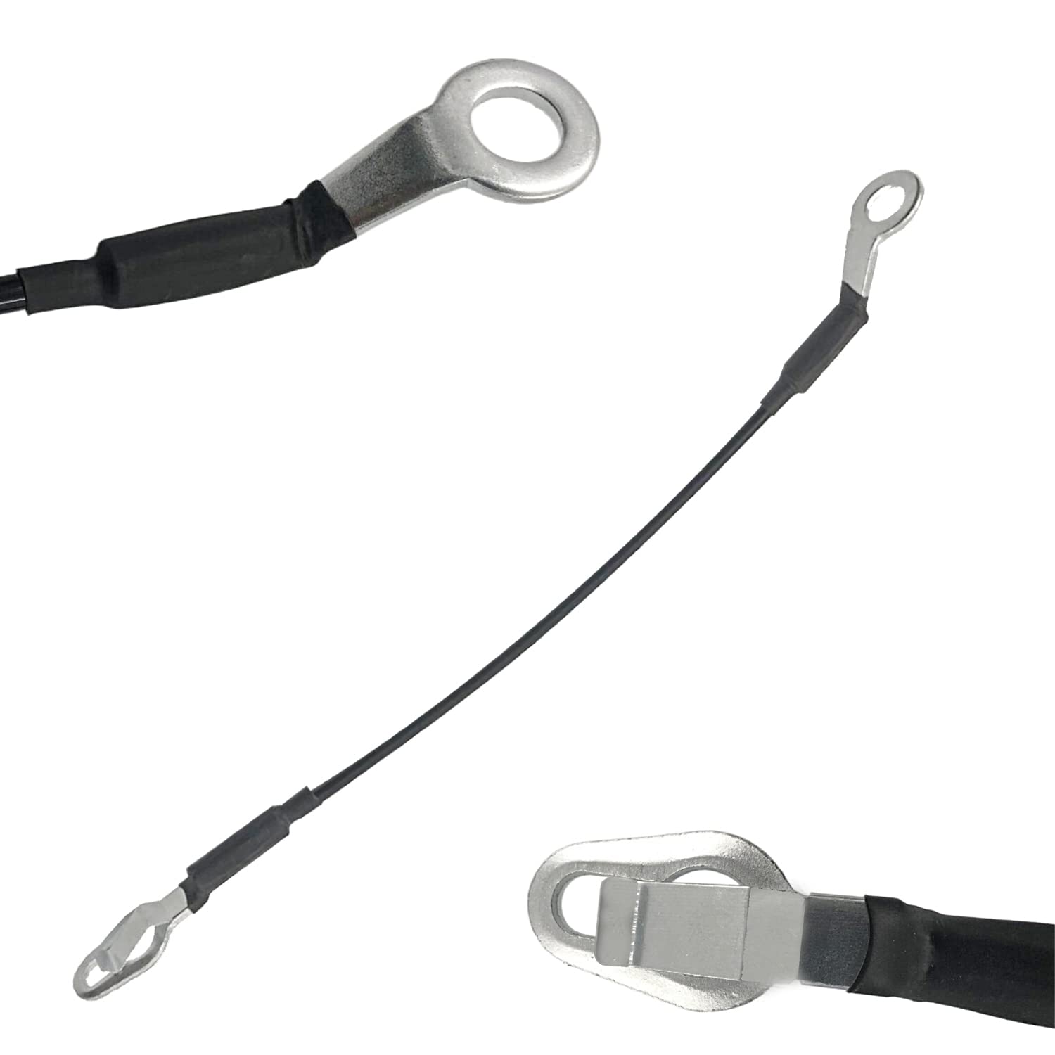 Genuine Toyota Tailgate Stay Strap & Holder Cable For Hilux 2005-2017 - Pack Of 2
