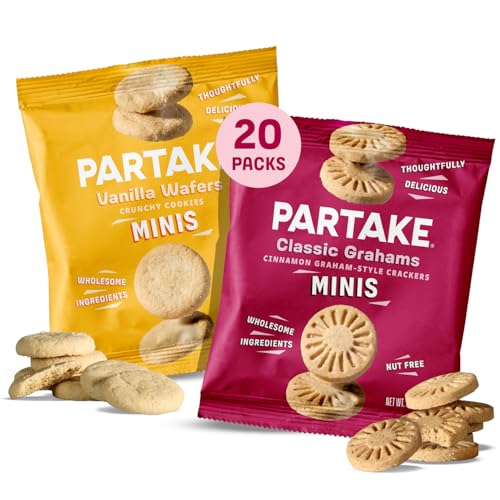 Partake Graham Crackers and Vanilla Wafers Variety Pack