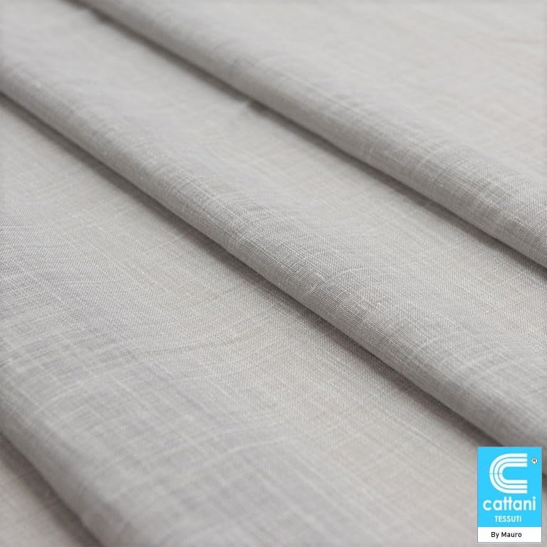 Cortinas interiores a medida de 1,25 ml para salones luminosos en gris claro 6