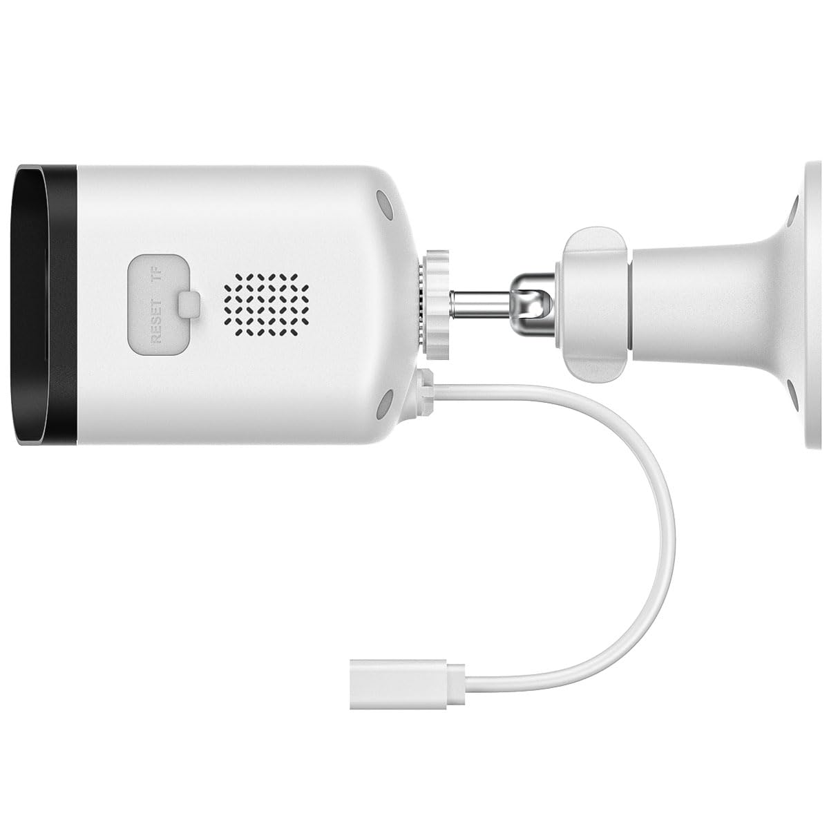 ARENTI O3 4 MP WLAN IP65 cámara de vigilancia con protección contra la Intemperie Bullet, visión Nocturna a Todo Color y Soporte Wi-Fi 6