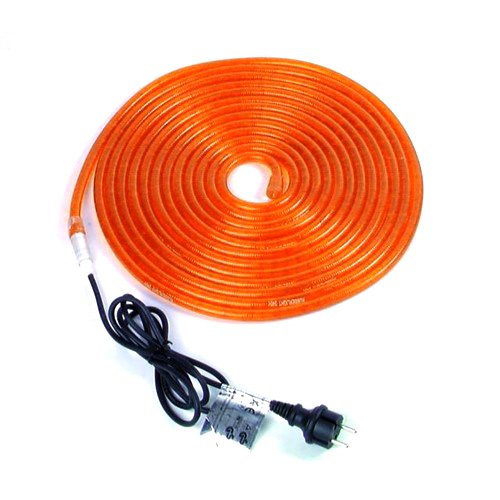 Rubberlight - Guirnalda de luz LED (9 m, RL1-230 V), color naranja