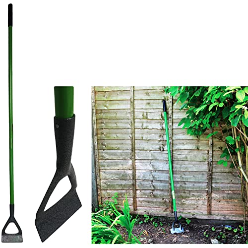 NTI 146 CM PROFESSIONAL CARBON STEEL DUTCH HOE | WEEDING | GARDENING | HEAVY DUTY | EXTRA LONG | SOIL RAKE | LANDSCAPING | SOFT GRIP | SWAN NECK | HAND TOOLS | DIY | PATIO | CULTIVATORS | UK FREE P&P