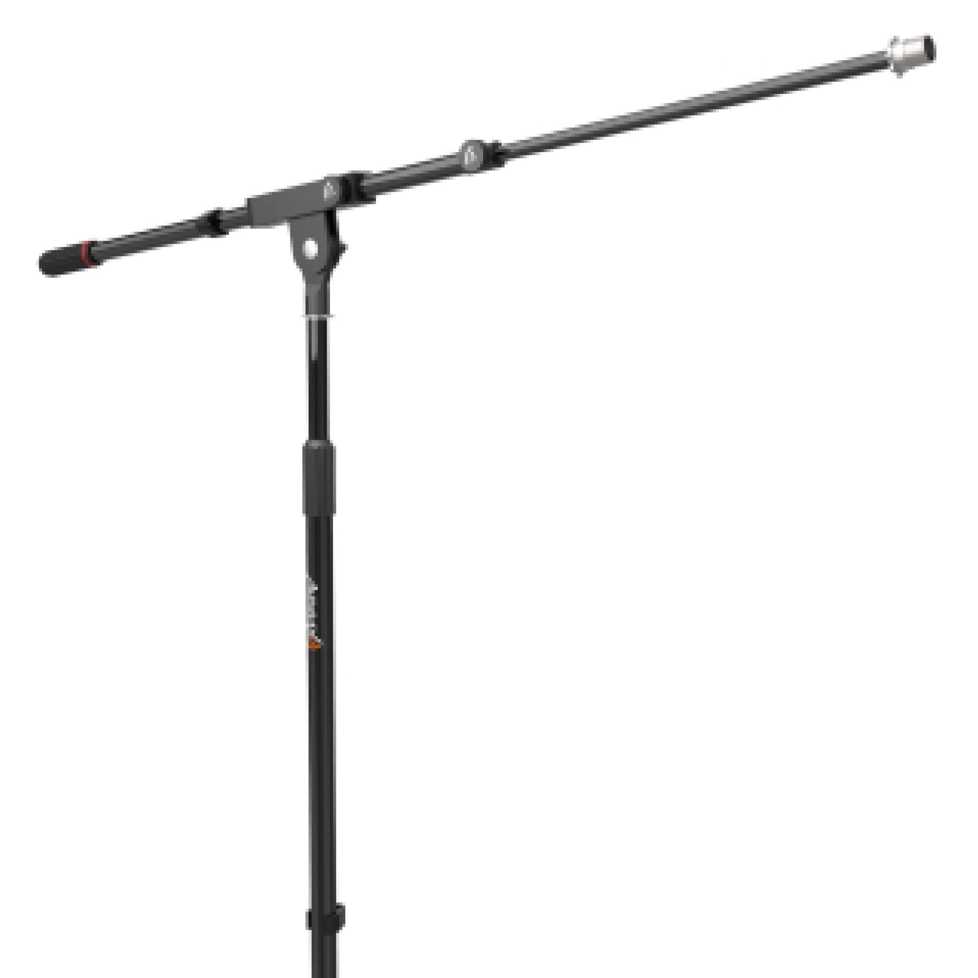 Audibax Ayra MS-10 Plus - Supporto per Microfono da Pavimento - Supporto pPessionale Regolabile con Asta - Include Borsa per il Trasporto e Cavo XLR da 3 Metri - Supporto per Microfono con Base
