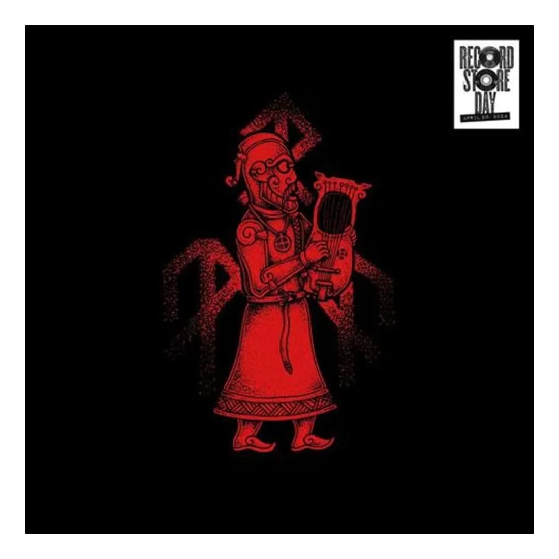 SKALD (TRANSPARENT VOLUSPÁ RED + BLACK SMOKE) [VINYL]