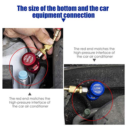 Adattatore Alta/Bassa Pressione Connettore 2Pcs