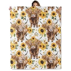 Highland Cow Sunflower Farm