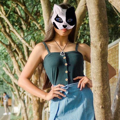 Therian Necklace - Stainless Steel Therian Pride Symbol Necklace with Fox, Wolf, Cat Designs2