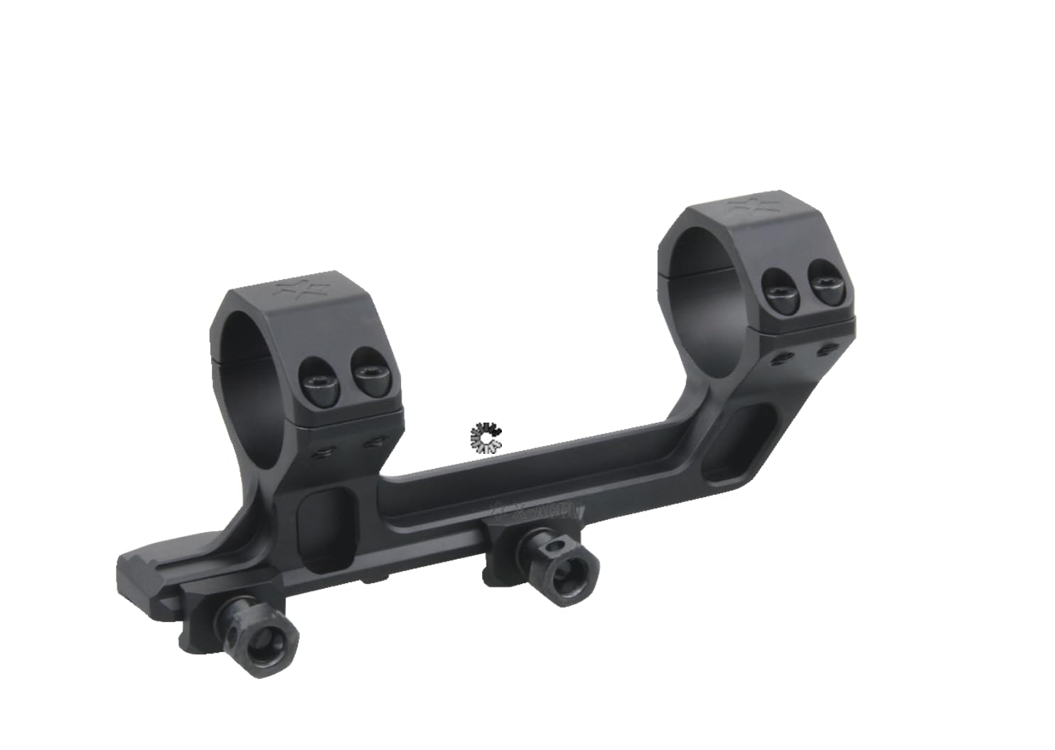 Vector Optics XASR-3031 X-Accu - Montaggio a blocco per tubo da 30 mm, 21 mm, Picatinny Extended per AR, altezza = 38 mm