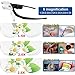 Magnifying Glasses LED Headband Loupe Magnifier with Lamp Glasses Variable Focus 1.5X 2.0X 2.5X 3.5X 4.0X 4.5X Accessory