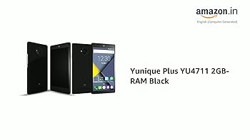 Yunique Plus YU4711 2GB-RAM Black : Amazon.in: Electronics