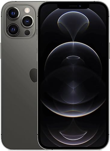 Apple - iPhone 12 Pro Max 5G, versión estadounidense, 128 GB, grafito para AT&T (reacondicionado)