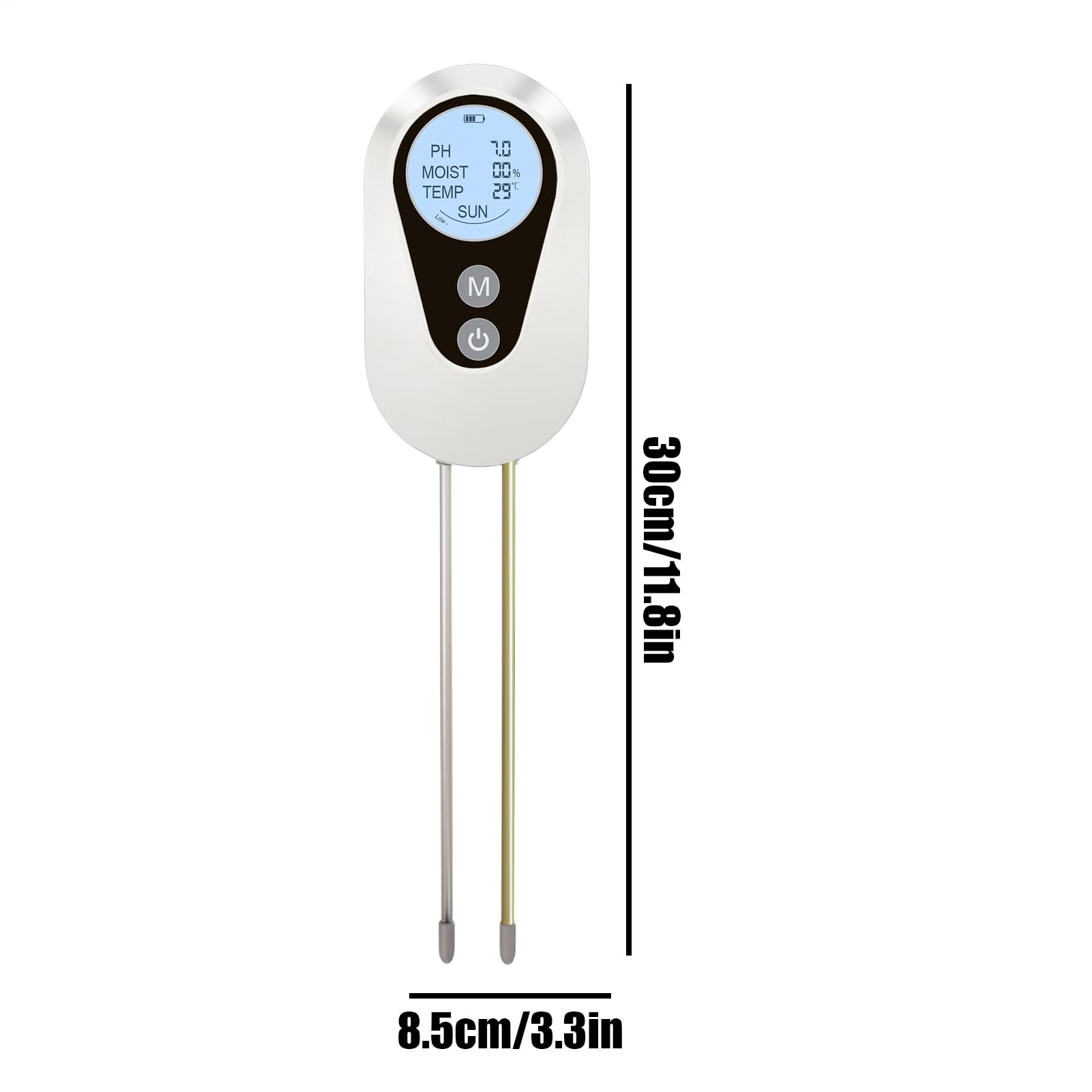 Compteur de sol 4 en 1 Outils de jardinage agricole