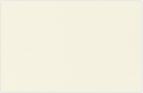 LUXPaper - Tarjetas planas A9 de 80 libras, naturales para manualidades, tarjetas de felicitación, álbumes de recortes y suministros de oficina,