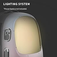 Vista 6 de PETKIT Cat Backpack Carrier with Inbuilt Fan & Light, Airline-Approved Pet Backpack Bubble for Kitty Small Dog, Detachable Dog Backpack with Padded