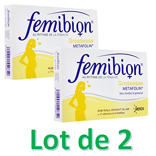 Preisvergleich Produktbild Femibion Schwangeresse Metafolin 60 Tabletten, 2 Packungen