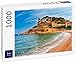 Lais Puzzle El Paisaje Marino de la Bahía de Badia en Tossa de Mar en Girona, Cataluña, España. Antiguo Castillo Medieval con una Hermosa Playa de Arena y Agua Azul Clara 1000 Piezas
