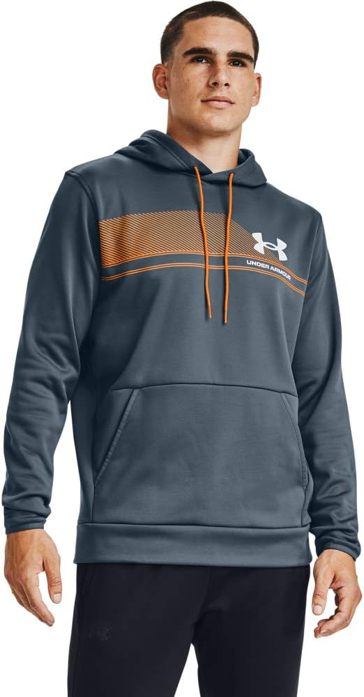 Under Armour Men's AF Graphic Hoodie, Mechanic Blue(467)/Halo Gray, 2XL