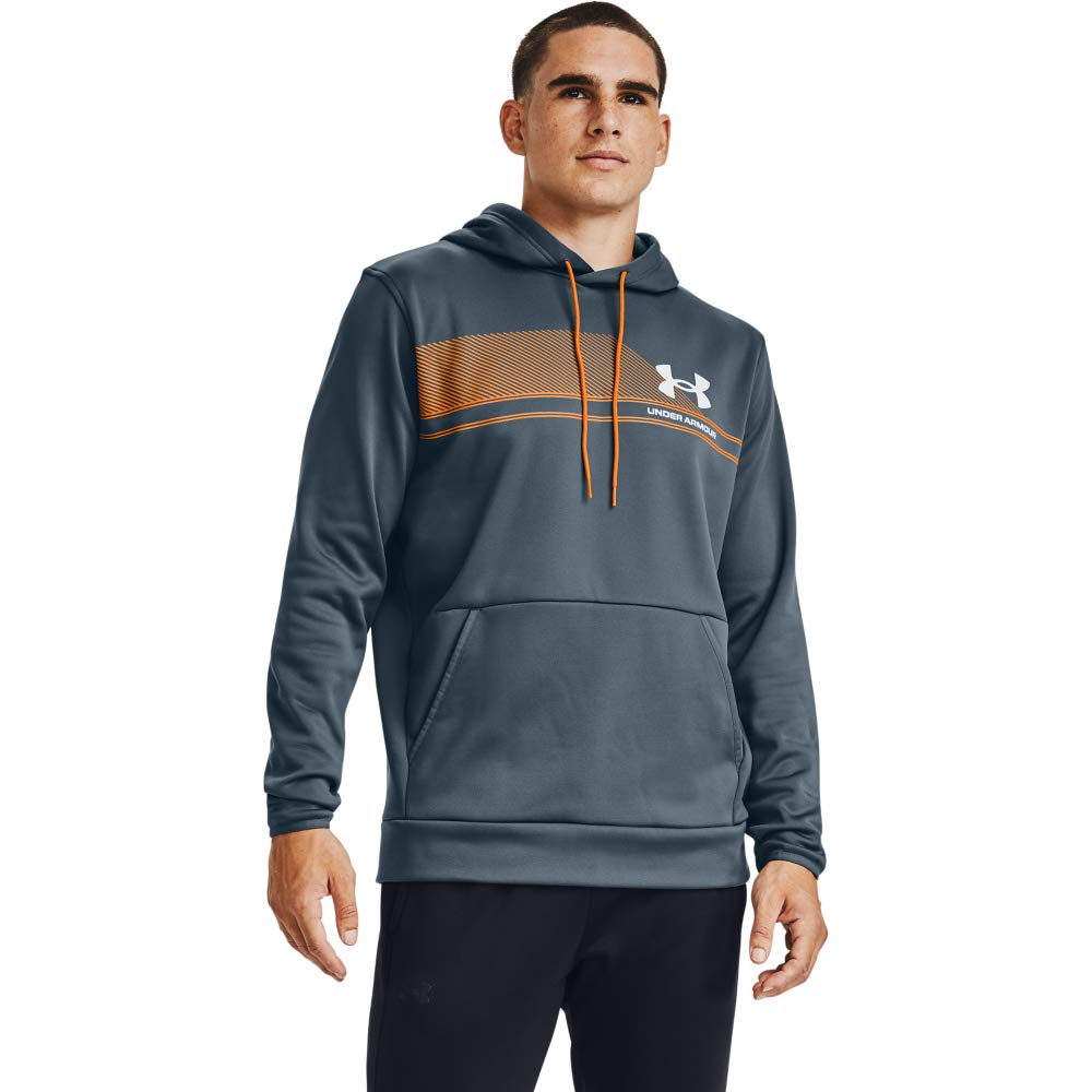 Under Armour Men's AF Graphic Hoodie, Mechanic Blue(467)/Halo Gray, 2XL