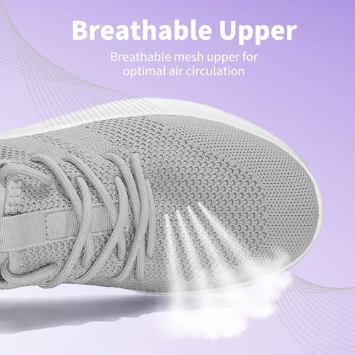 Women's Slip On Walking Shoes Non Slip Running Tennis Shoes Lightweight Breathable Athletic Gym Workout Cross Training Sneakers2