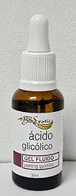 Gel Fluido Facial de Ácido Glicólico 10% Profissional (Peeling Químico) (Ph entre 3,5 e 4,0) 50 m l Bioexotic