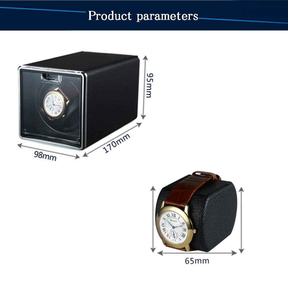 Watch Watter Watch Winder Ultra-curey mechaniczny zegarek mechaniczny automatycznie obraca kręte skrzynkę Wysokiej wysokiej klasy Automatyczne stole drewniane skrzynka obserwacyjna (e) wiedźmi