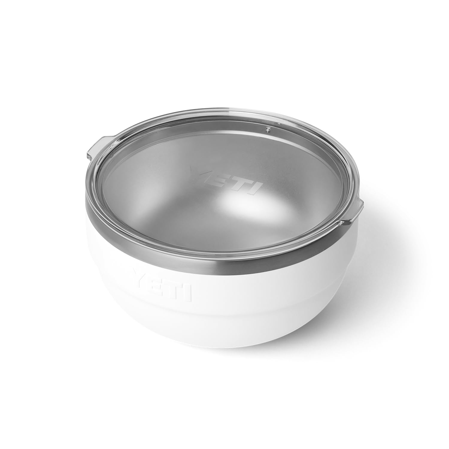 YETI Rambler Bowls, Vacuum Insulated, Stackable and Nestable Stainless Steel Bowl with Lid, 2 Quart, White-picture-12