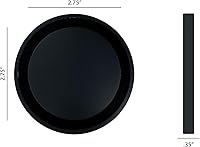 Vista 2 de Cargador de almohadilla negra para iPhone y Android, estación de carga inalámbrica de 10 vatios y 2 amperios, estación de carga de Airpods