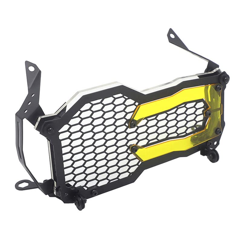 Grille de protection de phare de moto R1250GS ADV jaune
