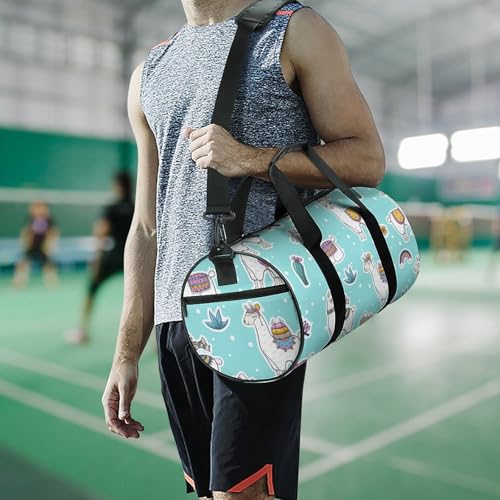 Duffel bag cactus et alpaga 45cm pour ne plus manquer d'espace
