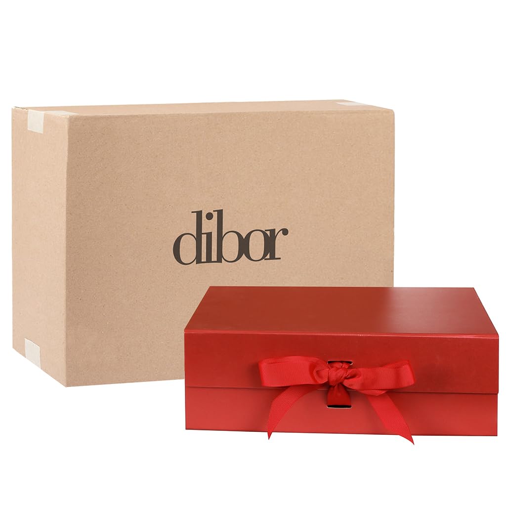 A4 Gift Boxes (24 Pack) Red Self Assembly Presentation Box — image 1