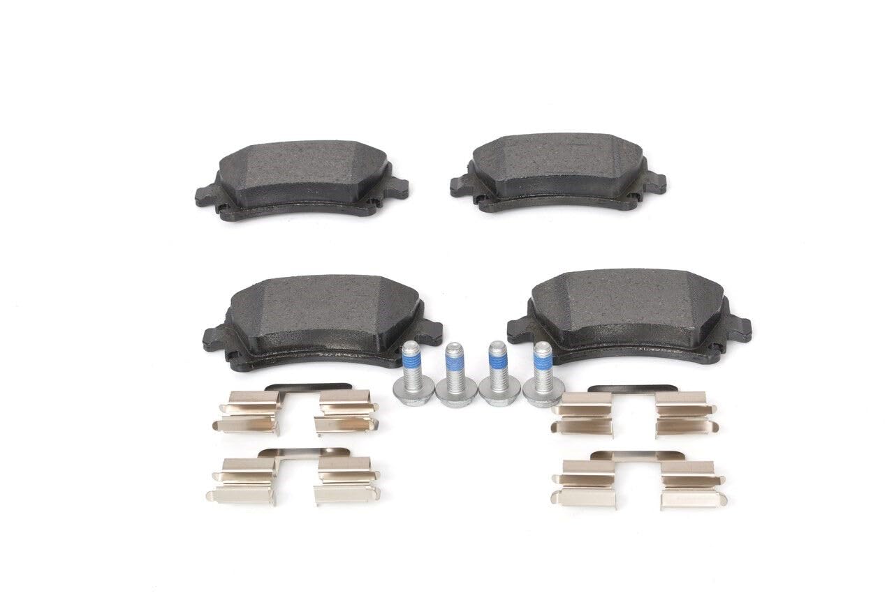 BOSCH Plaquettes de frein arrière (jeu) 0986494595 | Compatible avec: AUDI A3, A3 Cabriolet, A3 Sportback, A4 B7, A4 B7 Avant, A6 Allroad C6, A6 C6, A6 C6 Avant, TT, TT Roadster