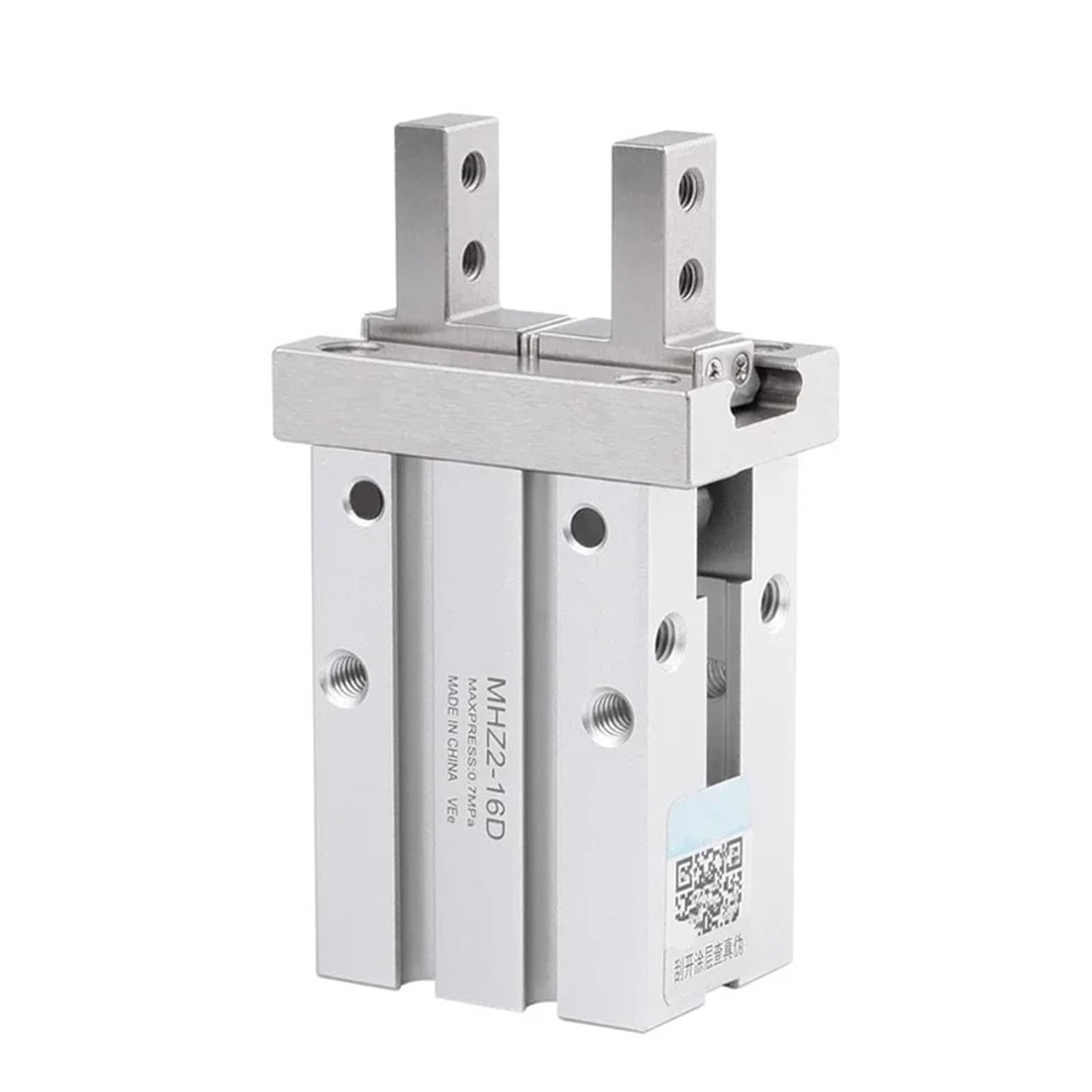 Vérin pneumatique MHZ2 25D pour résoudre les défauts d'alignement robotique