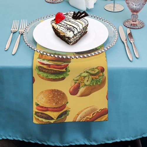 Servilletas de mesa lavables para restaurantes y cenas de gala 5