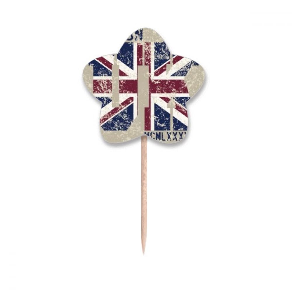 Cure-dents drapeau Union Jack pour un apéritif dînatoire réussi