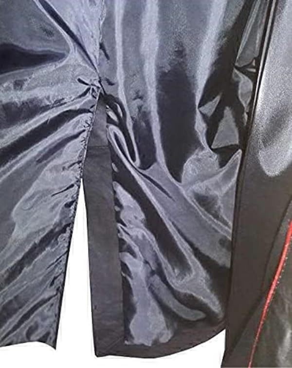 Black Leather Duster Long Coat, Length Full Trench Coat For Women CL-MJ-#14