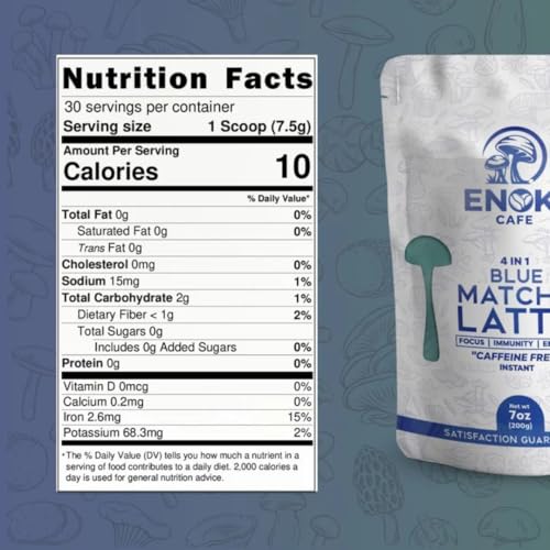 Bebida instantánea funcional Matcha Blue 7 oz miniatura 2