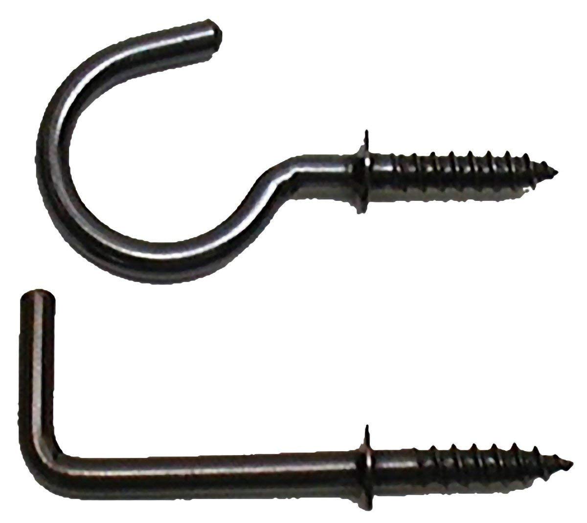 Amazon | FJK G．Bメッキ洋とう吊（？型）(L)28mm(3本入) | ネジフック