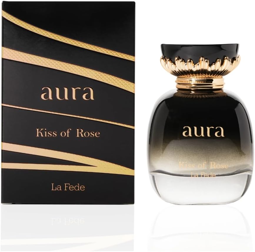 LA FEDE Aura Eau de Parfum for Women 100ml–Long-Lasting Luxury Perfume (Rose)