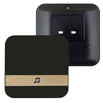 Wireless Doorbell Chime Household Plug-in Chime WiFi Ding-Dong Alarm Smart Door Bell Receiver UK Plug
