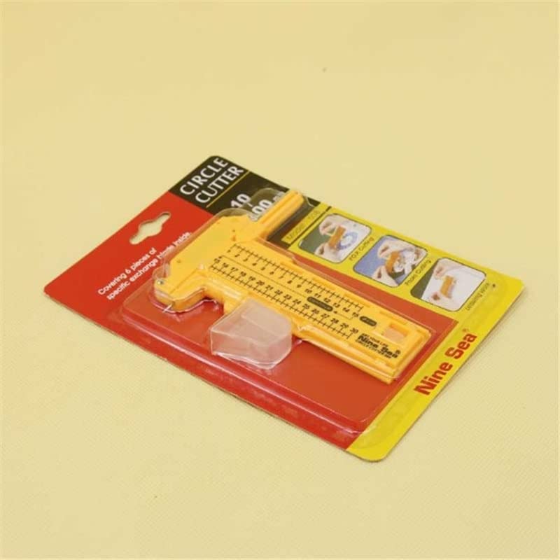 Hot 1 Set Adjustable Compass Circle Cutter Diameter 1cm-30cm Paper Leather Craft Tool Blades For Cutting Rubber Paper Leather