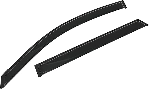 Miniatura 4 de OCPTY Viseras de ventana para Rav4 2006 2007 2008 2009 2010 2011 2012 protectores de lluvia con cinta adhesiva deflectores de ventana lateral, 4