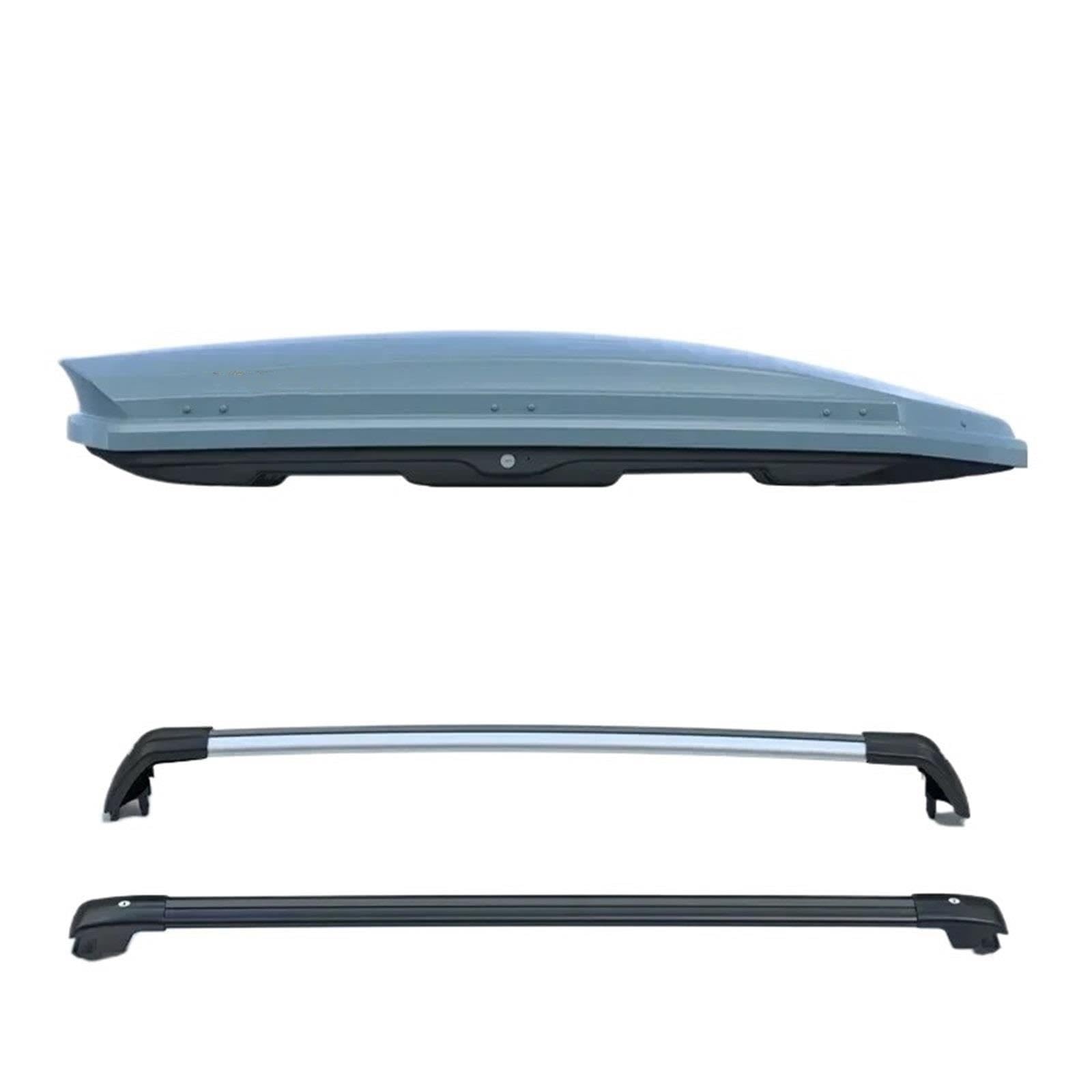 Uniwersalny samochód 700L Do bagażnika dachowego SUV Bagażnik dachowy samochodu Bagaż towarowy.(700L Gray and Rack)