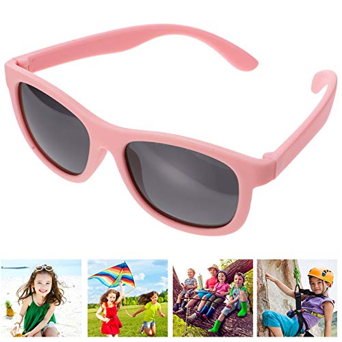 ABOOFAN Crianças Óculos De Sol De Silicone de Borracha Flexível Quadro Óculos de Proteção UV Óculos