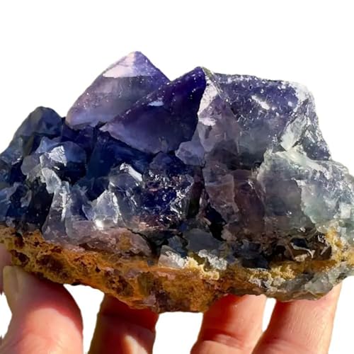 Fluorite pour décoration de jardin et maison, minéraux pour fontaine zen